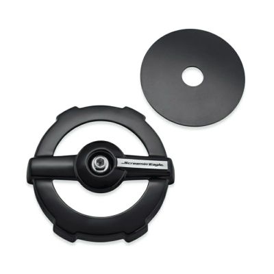 【61300845】ハーレー純正 スクリーミンイーグルラウンドエアークリーナーカバーScreamin' Eagle Round Air Cleaner Cover - Ratchet