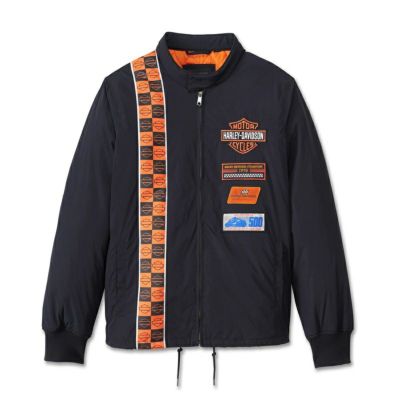 HARLEY-DAVIDSON 純正（ハーレーダビッドソン）メンズ レースストライプ・コーチジャケット_97462-24VM