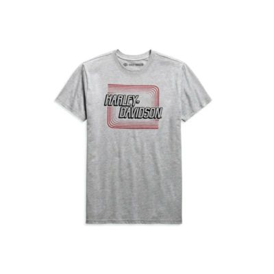HARLEY-DAVIDSON 純正（ハーレーダビッドソン）メンズ レトロアウトラインTシャツ - スリムフィット_99090-20VH