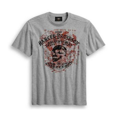 HARLEY-DAVIDSON 純正（ハーレーダビッドソン）メンズ モーターサイクル・グラフィックポケットTシャツ_96386-20VM
