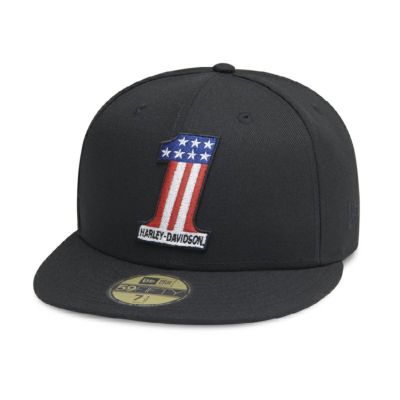 HARLEY-DAVIDSON 純正（ハーレーダビッドソン）メンズ #1ロゴ 59FIFTY(R)キャップ_99418-20VM