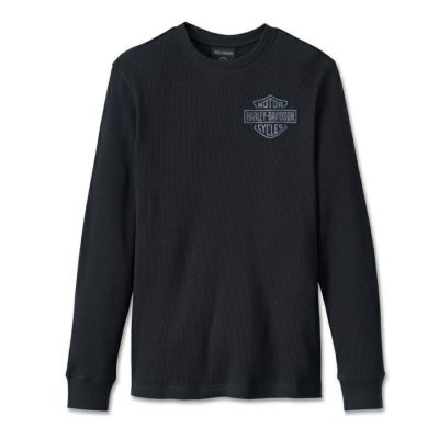 HARLEY-DAVIDSON 純正（ハーレーダビッドソン）メンズ バー＆シールド3DロングスリーブTシャツ_96050-24VM