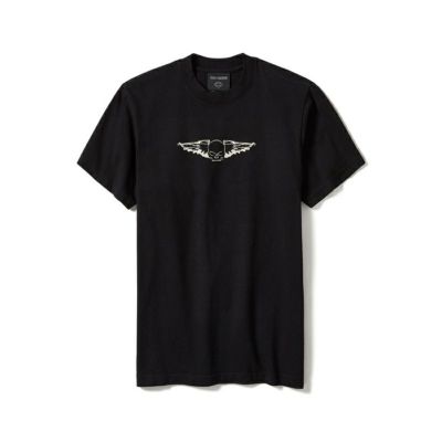 HARLEY-DAVIDSON 純正（ハーレーダビッドソン）メンズ ウィリーGスケッチ・スカルショートスリーブTシャツ_96265-25VM