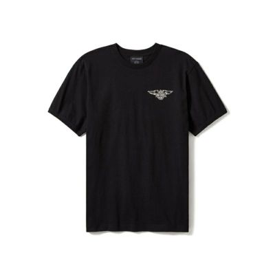 HARLEY-DAVIDSON 純正（ハーレーダビッドソン）ユニセックス ユニセックス ウィリー・Gスケッチ・バー＆シールド リンガーTシャツ_96271-25VX