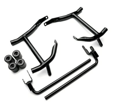 【90202657】 サドルバッグティップオーバー・リアクラッシュバー　ブラック 【2014以降 ツーリング】Saddlebag Tip-Over Bar Set, Black