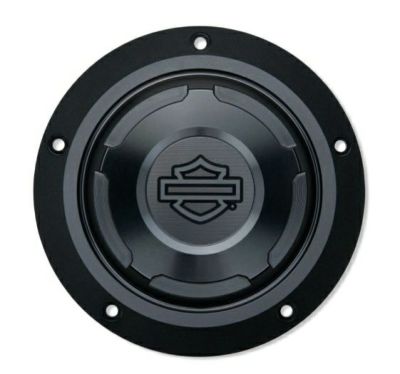 【25701519】 スイッチバックダービーカバー　ブラックアノダイズド/SWITCHBACK  Derby Cover　- BLACK ANODIZED
