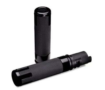 【56100564】ハーレー純正　スイッチバックハンドグリップ　ブラック　アノダイズド/SWITCH　BACK HAND GRIPS ― BLACK ANODIZED