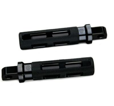 【50502500】ハーレー純正　スイッチバック　パッセンジャーフットペグ　ブラックアノダイズド<br>Switchback Passenger FootPegs ― BLACK ANODIZED