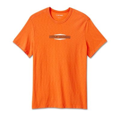 HARLEY-DAVIDSON 純正（ハーレーダビッドソン）メンズ スタックド バー＆シールド スラブTシャツ_96013-25VM