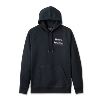 HARLEY-DAVIDSON 純正（ハーレーダビッドソン）メンズ ロードウィズ・ホースパワーラグランパーカー_96105-25VM