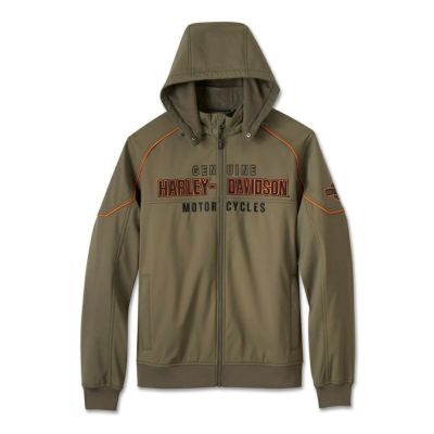 HARLEY-DAVIDSON 純正（ハーレーダビッドソン）メンズ イディル・ウィンドプルーフソフトシェルジャケット_97410-25VM