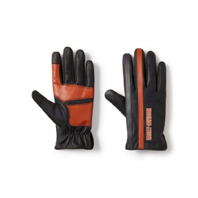 HARLEY-DAVIDSON 純正（ハーレーダビッドソン）メンズ レガシー・パンチングレザーグローブ_97682-25VM