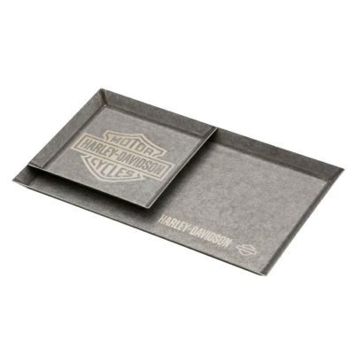 【ハーレー純正】HDL-18631_ハーレーダビッドソン_H-D Bar & Shield メタルバレットトレイセット