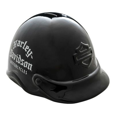 【ハーレー純正】HDX-99305_ハーレーダビッドソン_オールドイングリッシュロゴ・セラミックヘルメットコインバンク