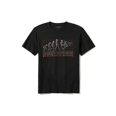 HARLEY-DAVIDSON 純正（ハーレーダビッドソン）メンズ エボリューション グラフィックTシャツ_96478-25VM