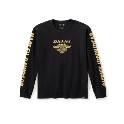 HARLEY-DAVIDSON 純正（ハーレーダビッドソン）メンズ Dickies x H-D ヘビーウェイト ロングスリーブ イーグルTシャツ_97427-25VM