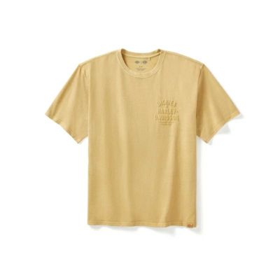 HARLEY-DAVIDSON 純正（ハーレーダビッドソン）メンズ Dickies x H-D ヘビーウェイトピグメントダイショートスリーブTシャツ_96569-25VM