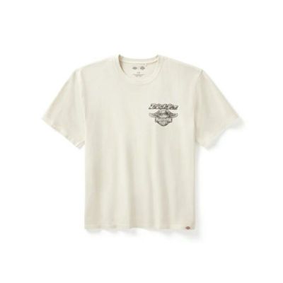 HARLEY-DAVIDSON 純正（ハーレーダビッドソン）メンズ Dickies x H-D ヘビーウェイトVツインエンジンTシャツ_96571-25VM