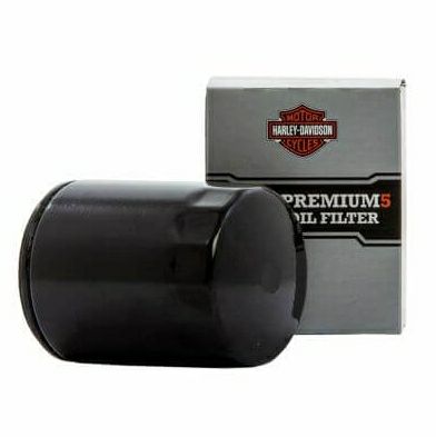 【 62700296A 】ハーレー純正 M8スーパープレミアム5オイルフィルター ブラック SuperPremium5 Oil Filter-5micron