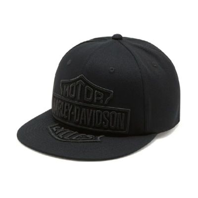HARLEY-DAVIDSON 純正（ハーレーダビッドソン）メンズ ベースボールキャップオーバーサイズBar & Shieldパンヘッド_97718-25VM