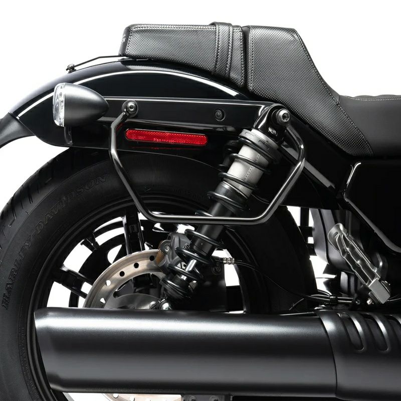 サドルバッグサポートGlossBlackSaddelbagSupports